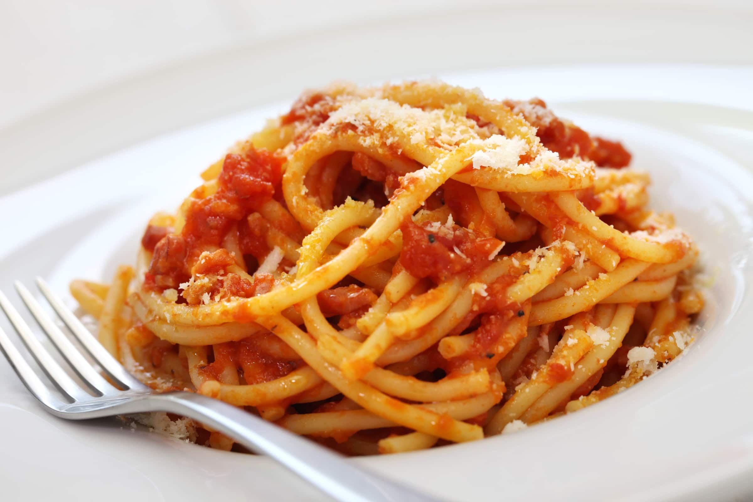 Bucatini all'amatriciana