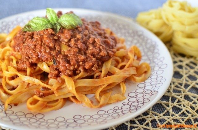 Tagliatelle al ragù